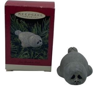 Hallmark Keepsake Vintage Lous Rankin Seal Christmas Ornament 1992 in Box